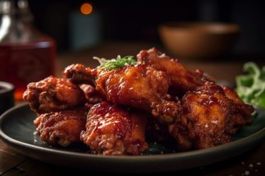 Ali di pollo alla tequila