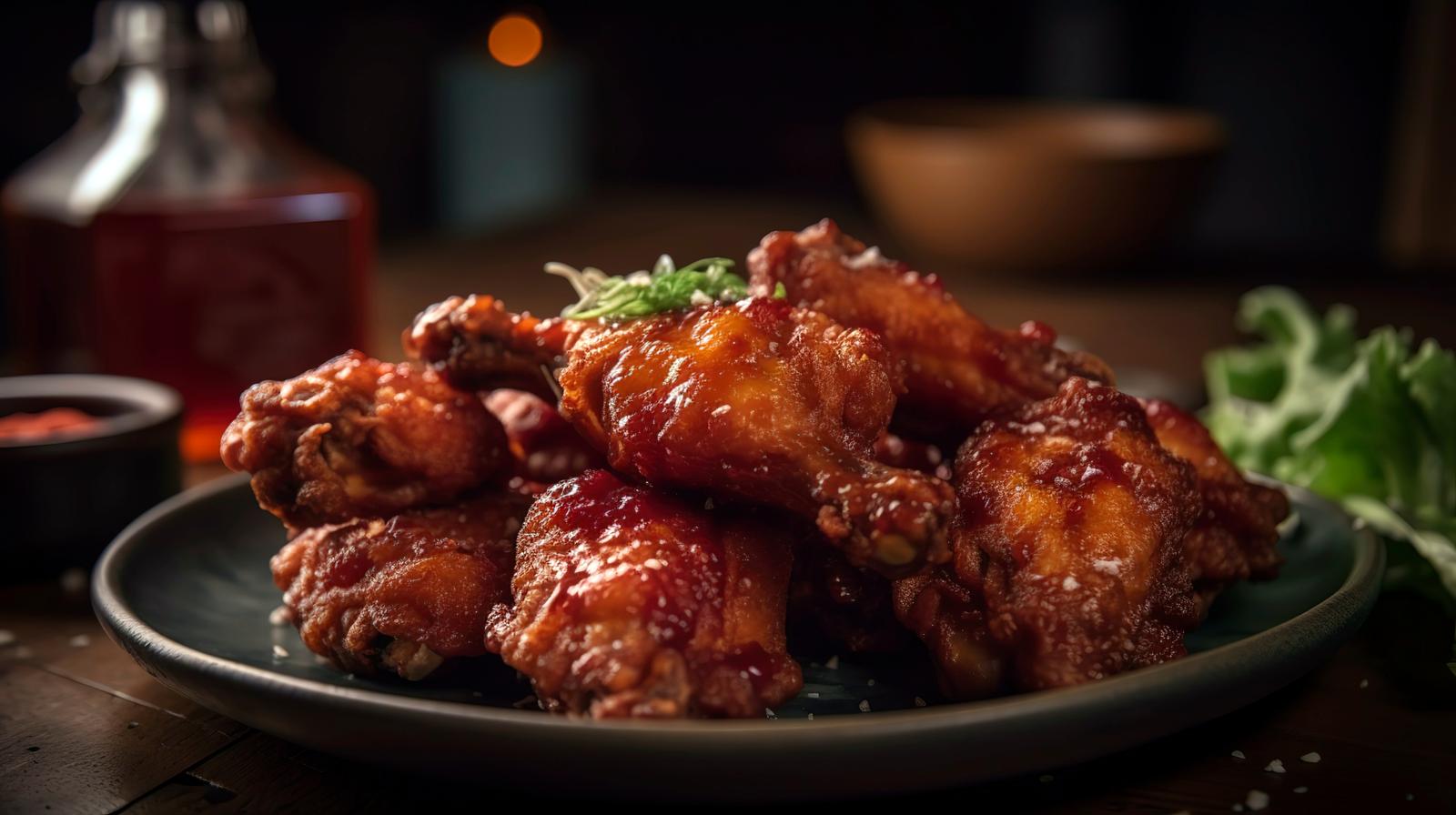 Ali di pollo alla tequila