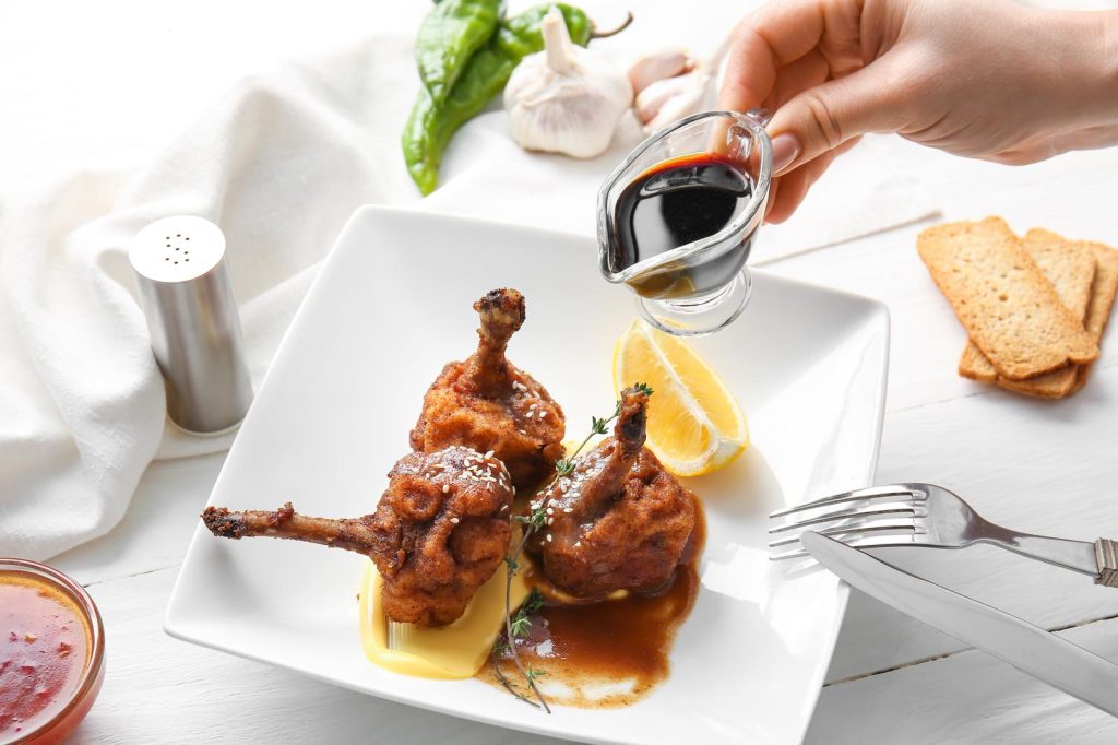Ali di pollo con salsa di soia