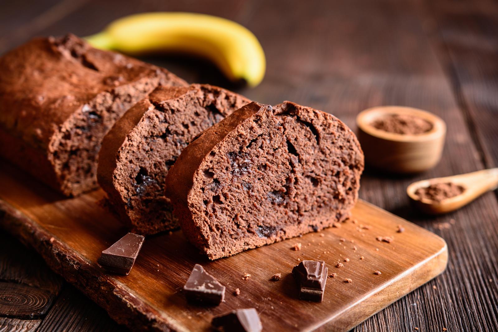 Banana bread light