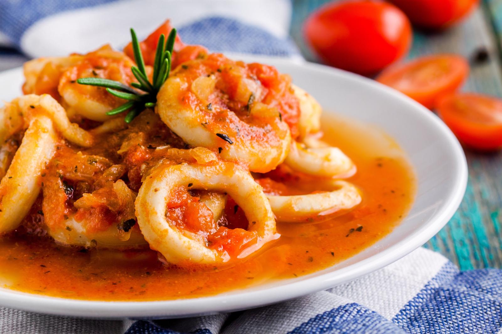 Calamari in umido