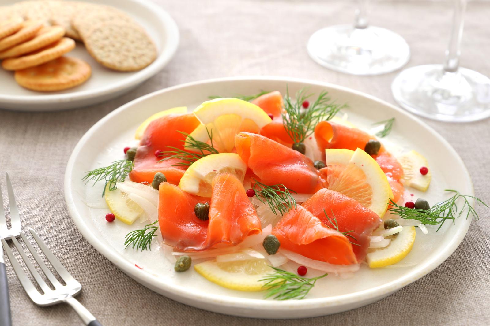 Carpaccio di salmone