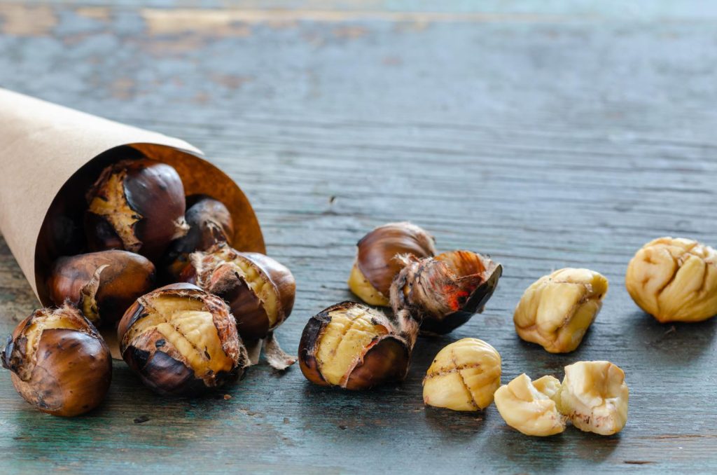 Castagne in padella