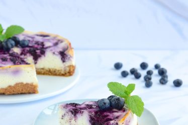 Cheesecake ai mirtilli
