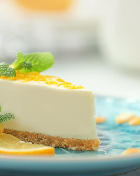 Cheesecake al limone