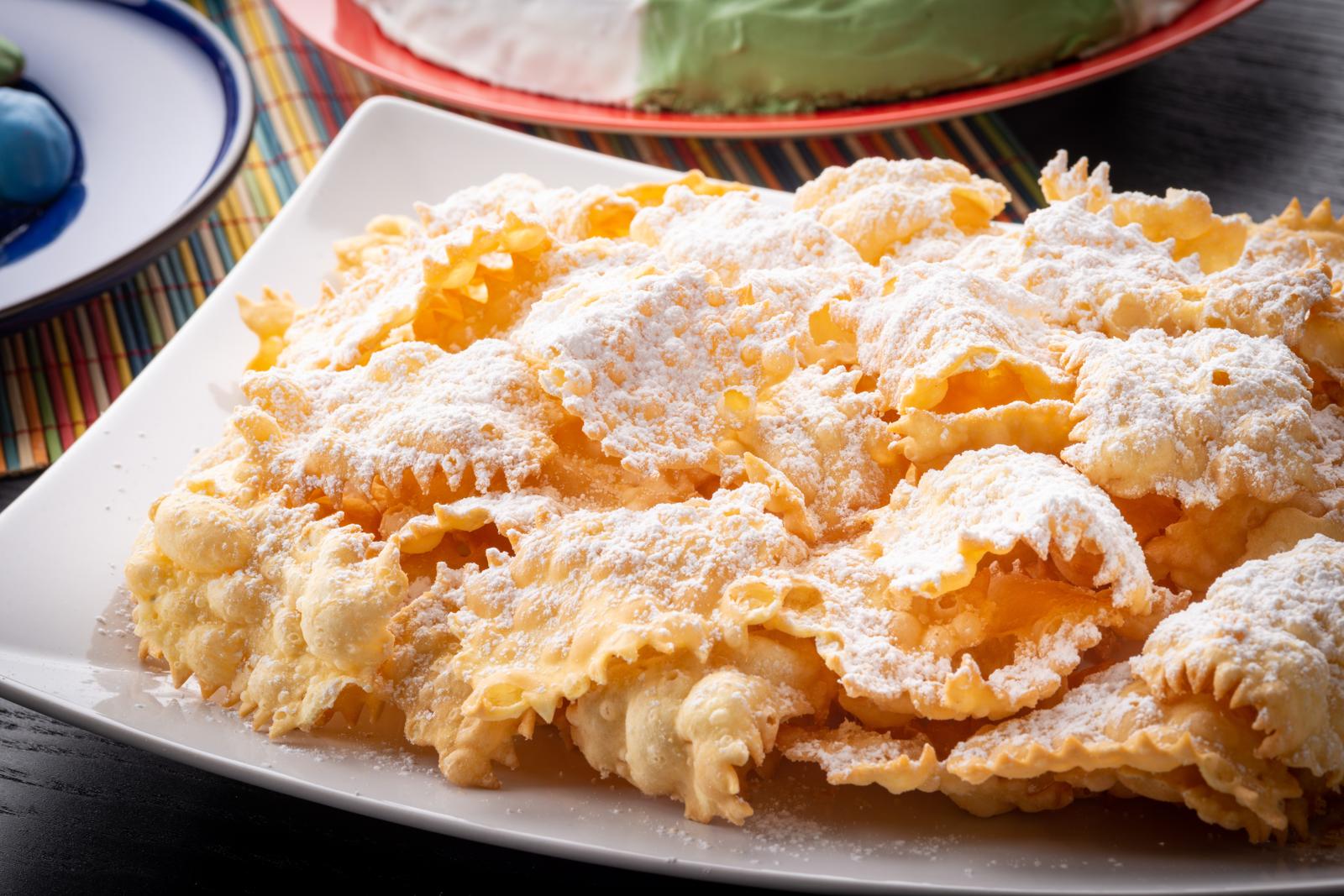 Chiacchiere al forno