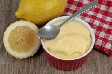 Crema al limone senza uova