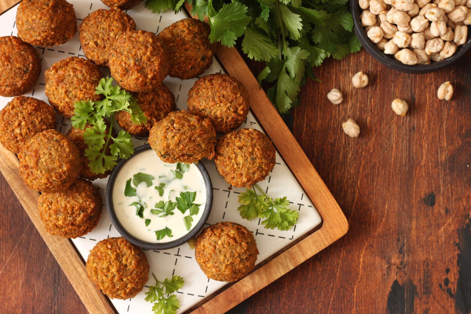 Falafel al forno