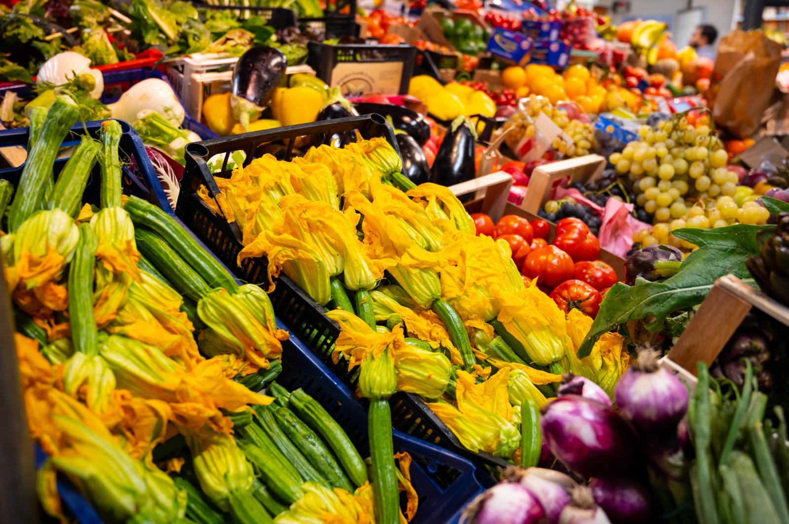 Fiori di zucca in padella
