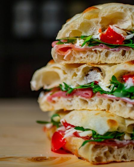 Focaccia alta e soffice