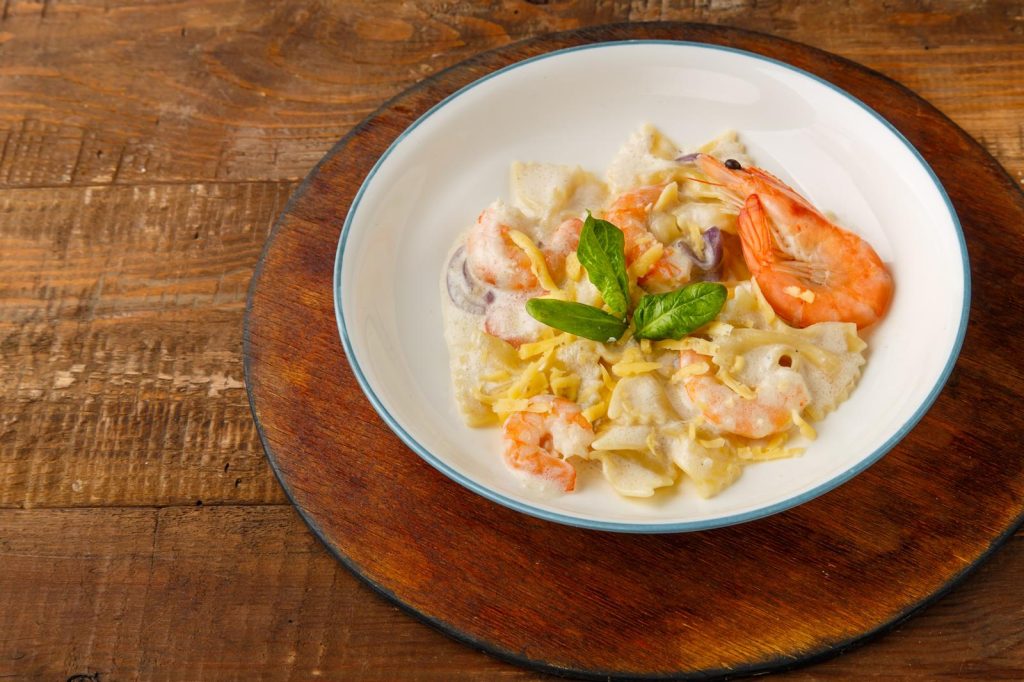 Gamberetti in salsa rosa