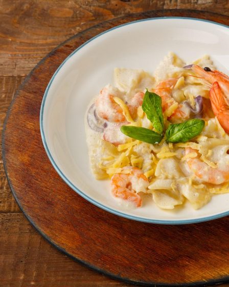 Gamberetti in salsa rosa
