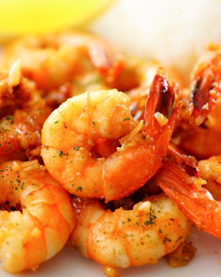 Gamberoni gratinati al forno