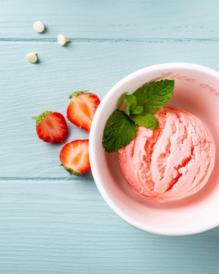 Gelato alla fragola