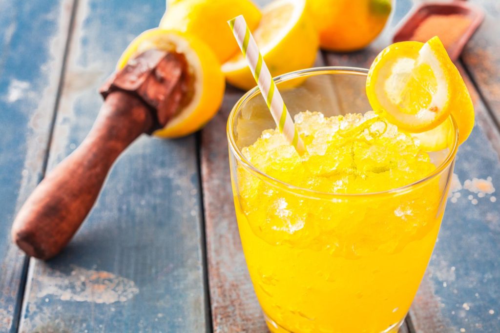 Granita al limone