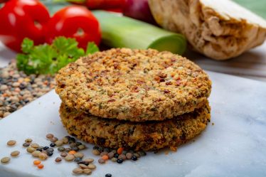 Hamburger di lenticchie