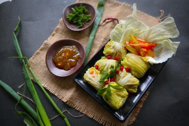 Involtini di verza vegetariani