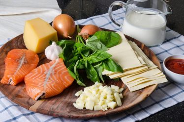 Lasagne al salmone