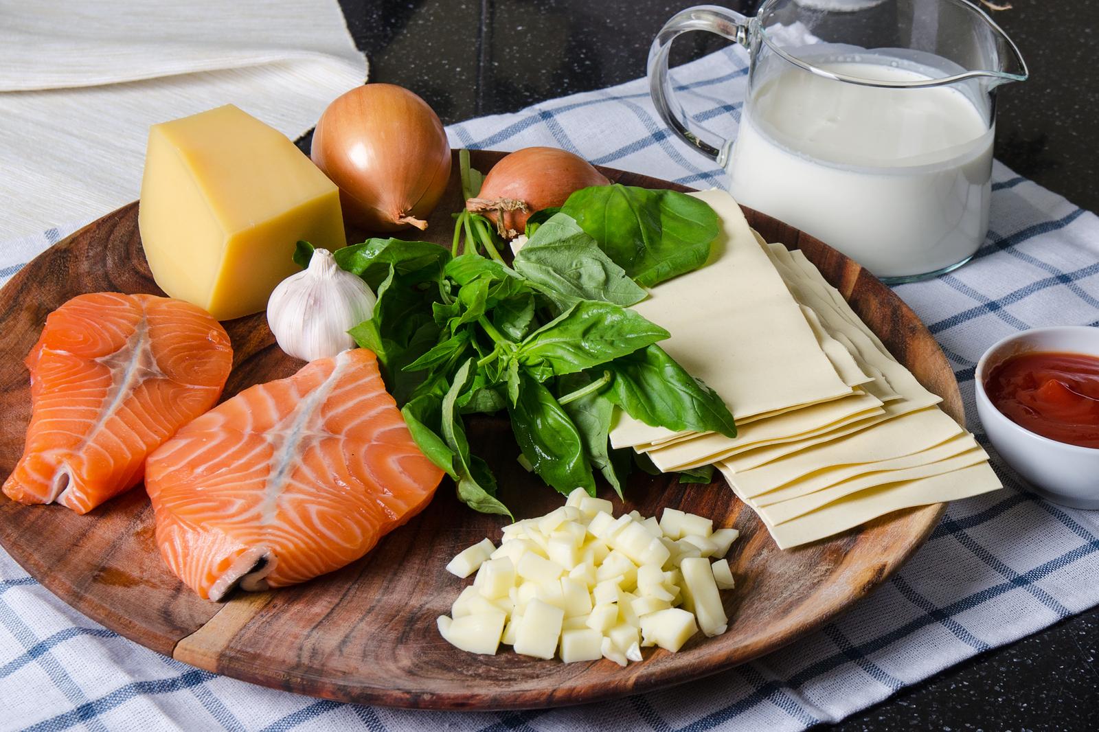 Lasagne al salmone