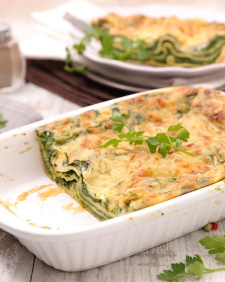 Lasagne ricotta e spinaci