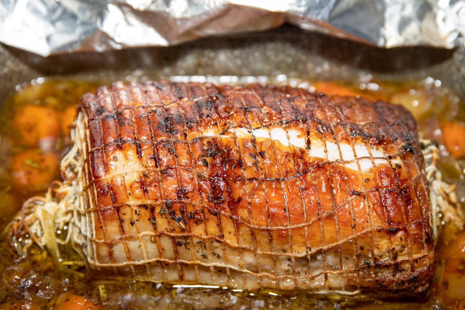 Lonza di maiale al forno