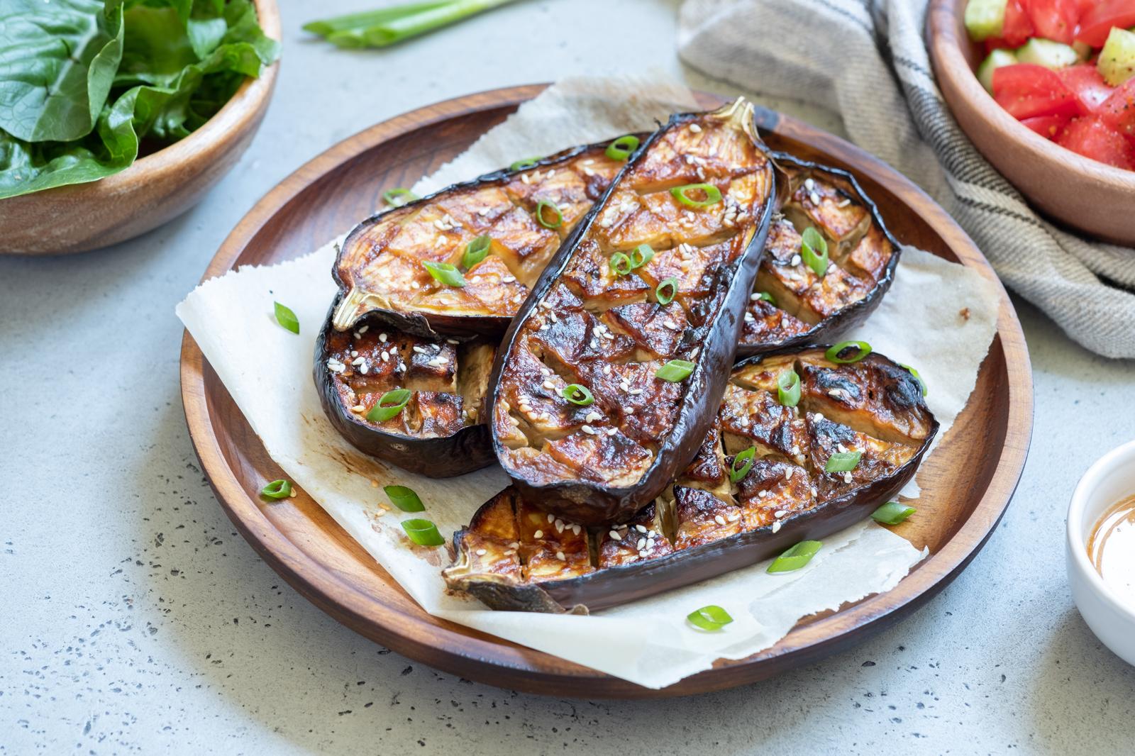 Melanzane grigliate al forno