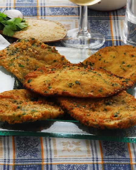 Melanzane impanate