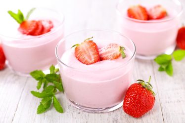 Mousse di fragole