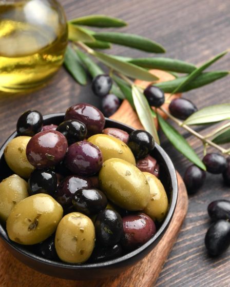 Olive schiacciate