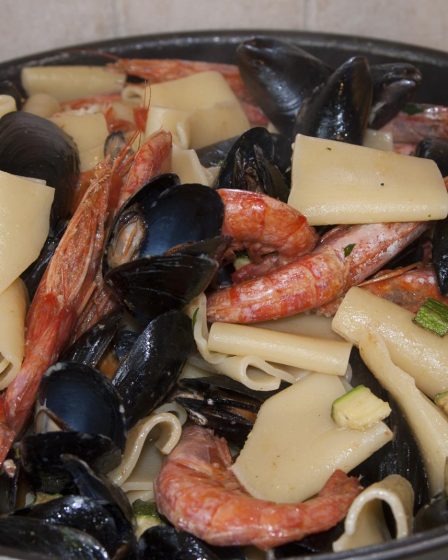 Paccheri allo scoglio