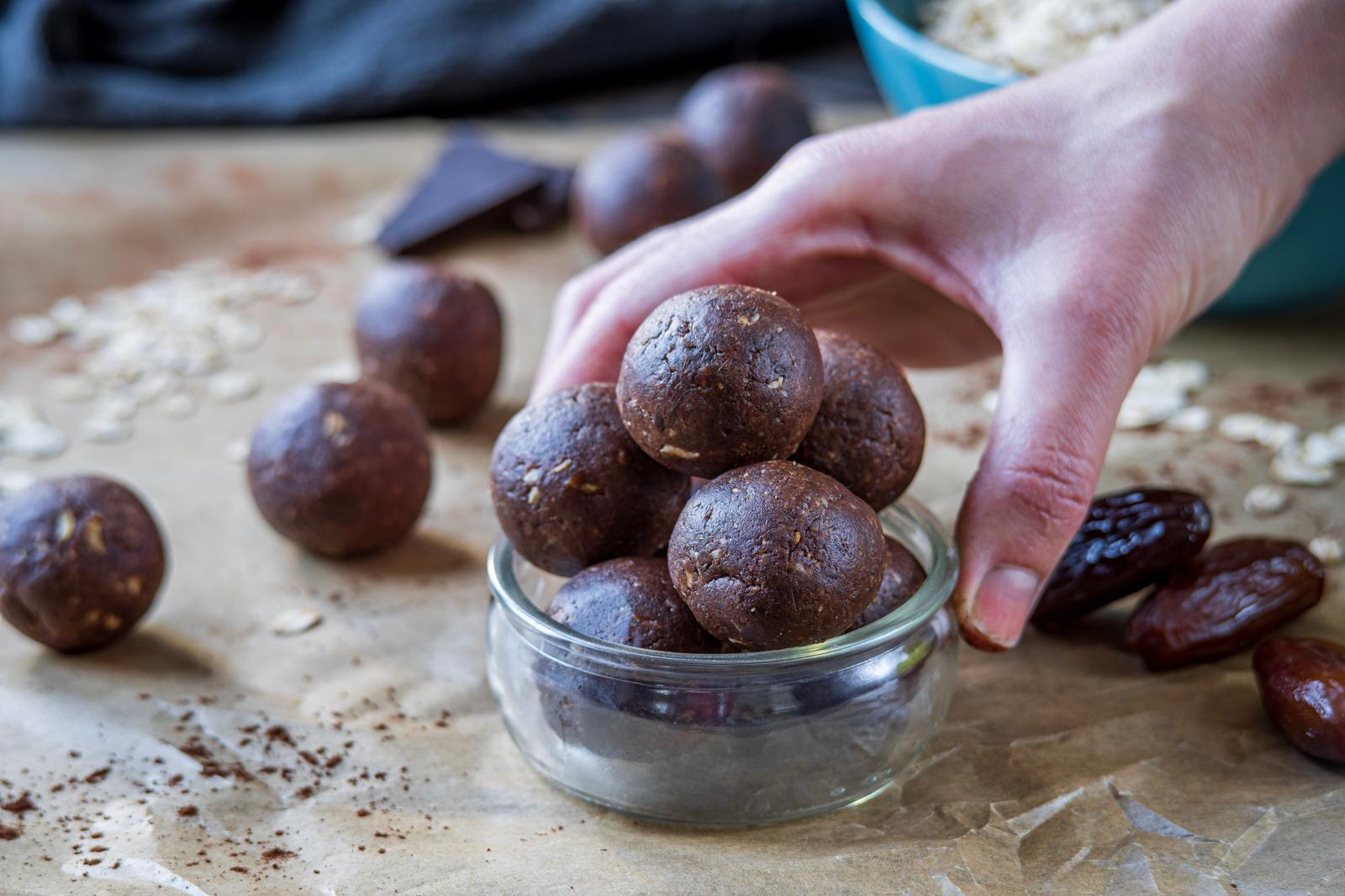 Palline di cioccolato