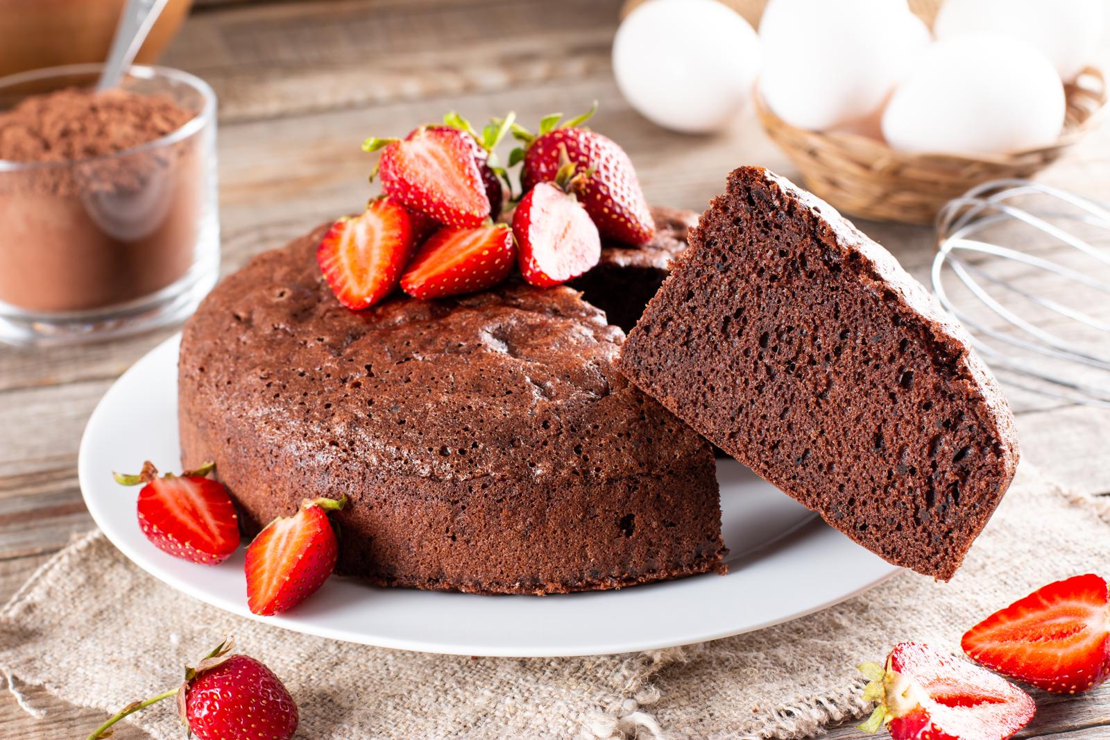 Pan di Spagna al cioccolato