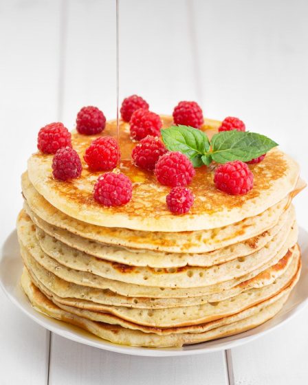 Pancake con farina di avena