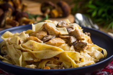Pappardelle ai funghi porcini