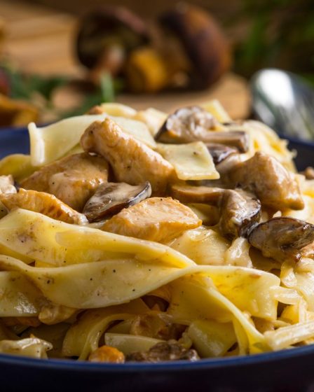 Pappardelle ai funghi porcini