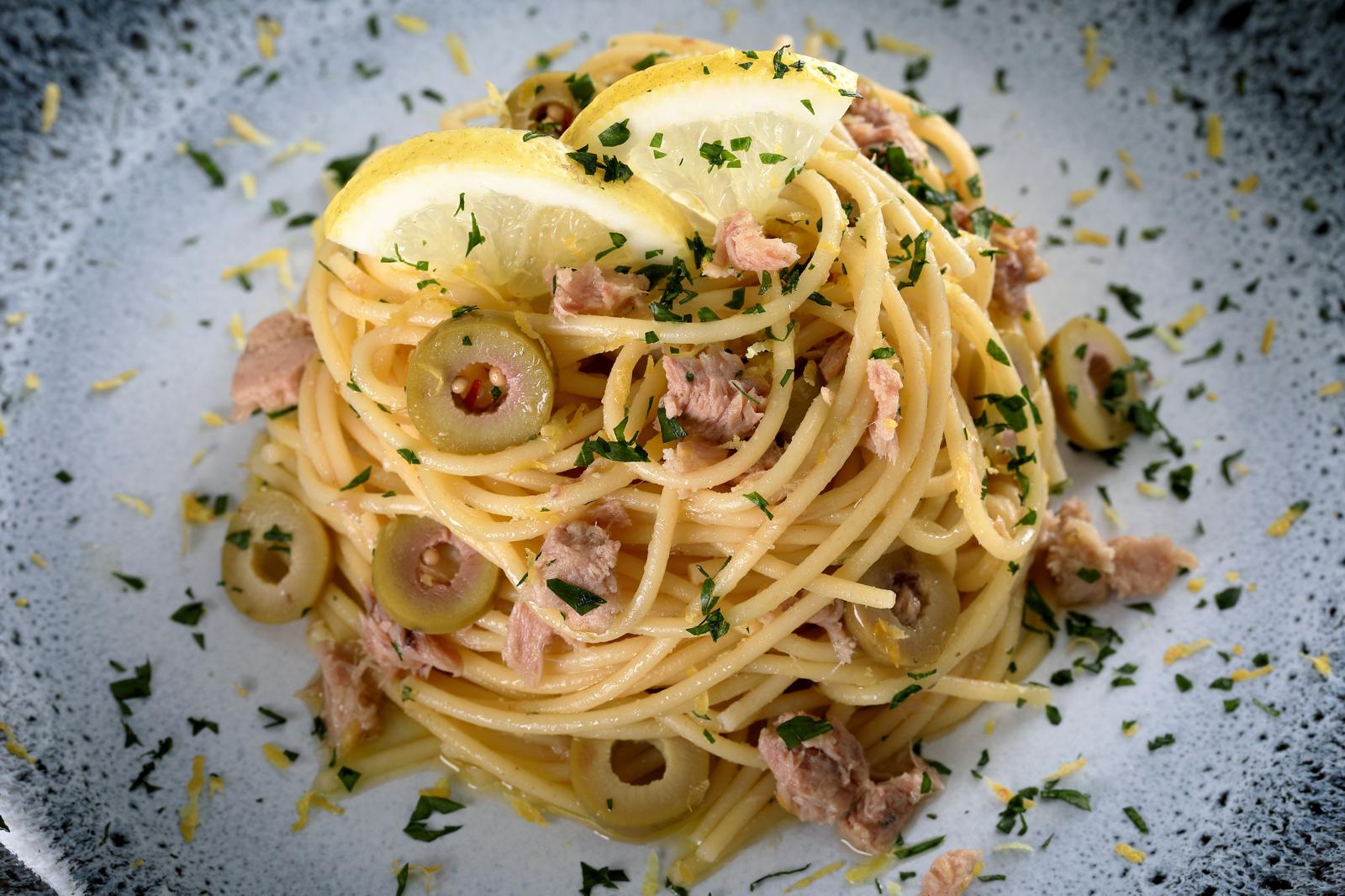 Pasta al tonno in bianco