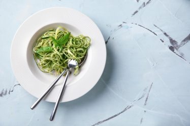 Pasta con crema di zucchine