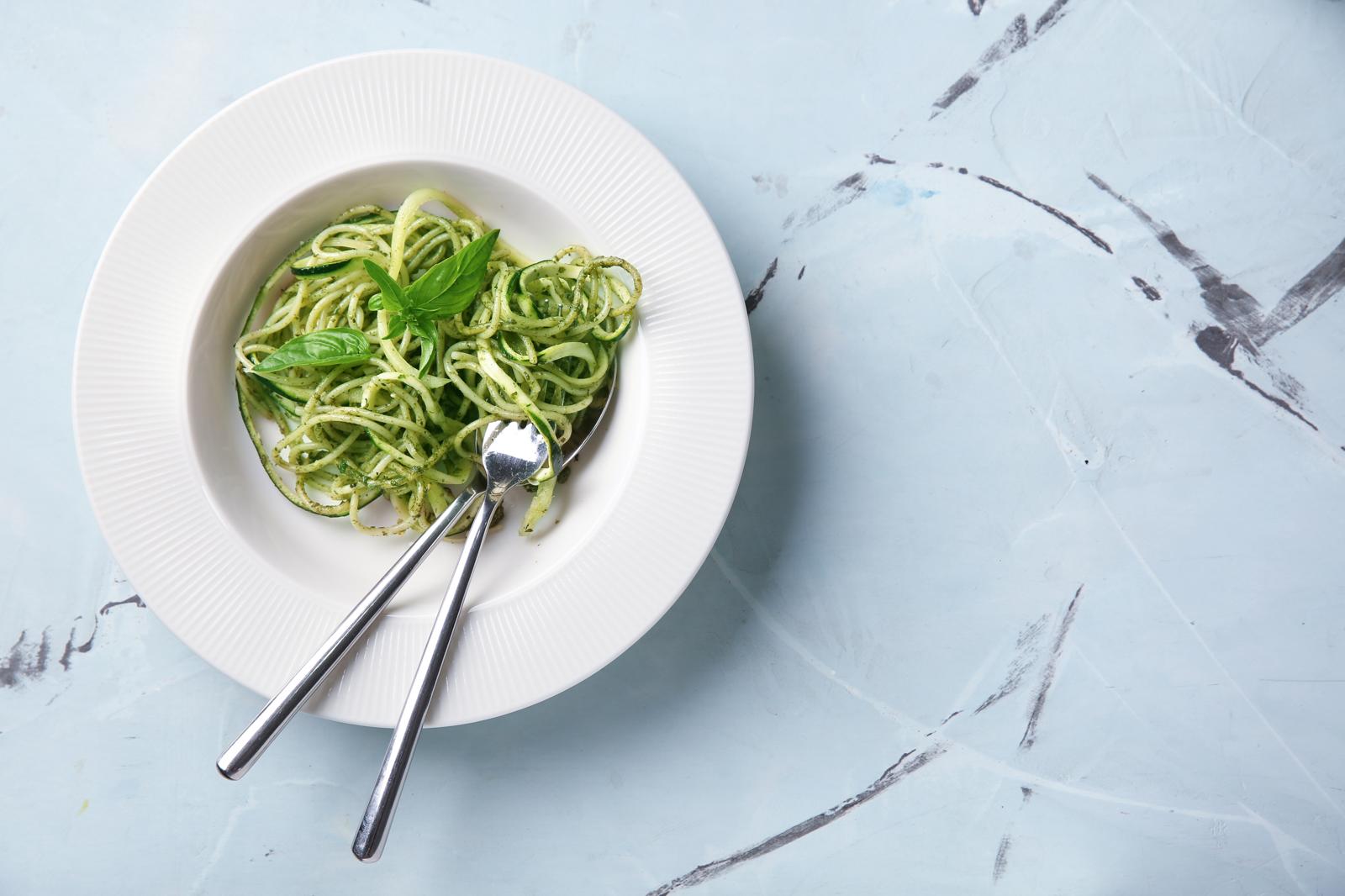 Pasta con crema di zucchine