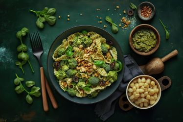 Pasta fredda al pesto