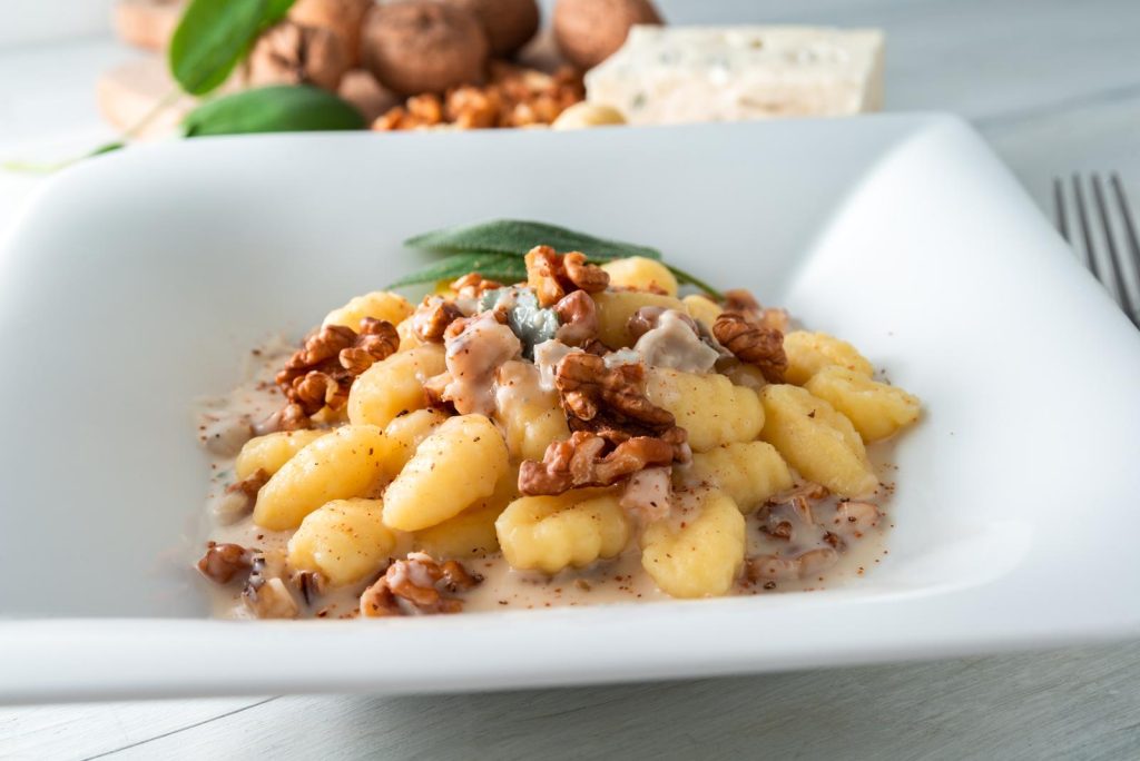 Pasta gorgonzola e noci