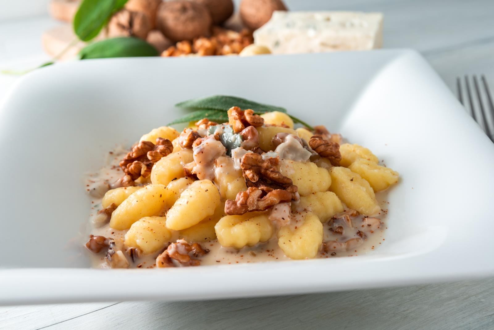 Pasta gorgonzola e noci