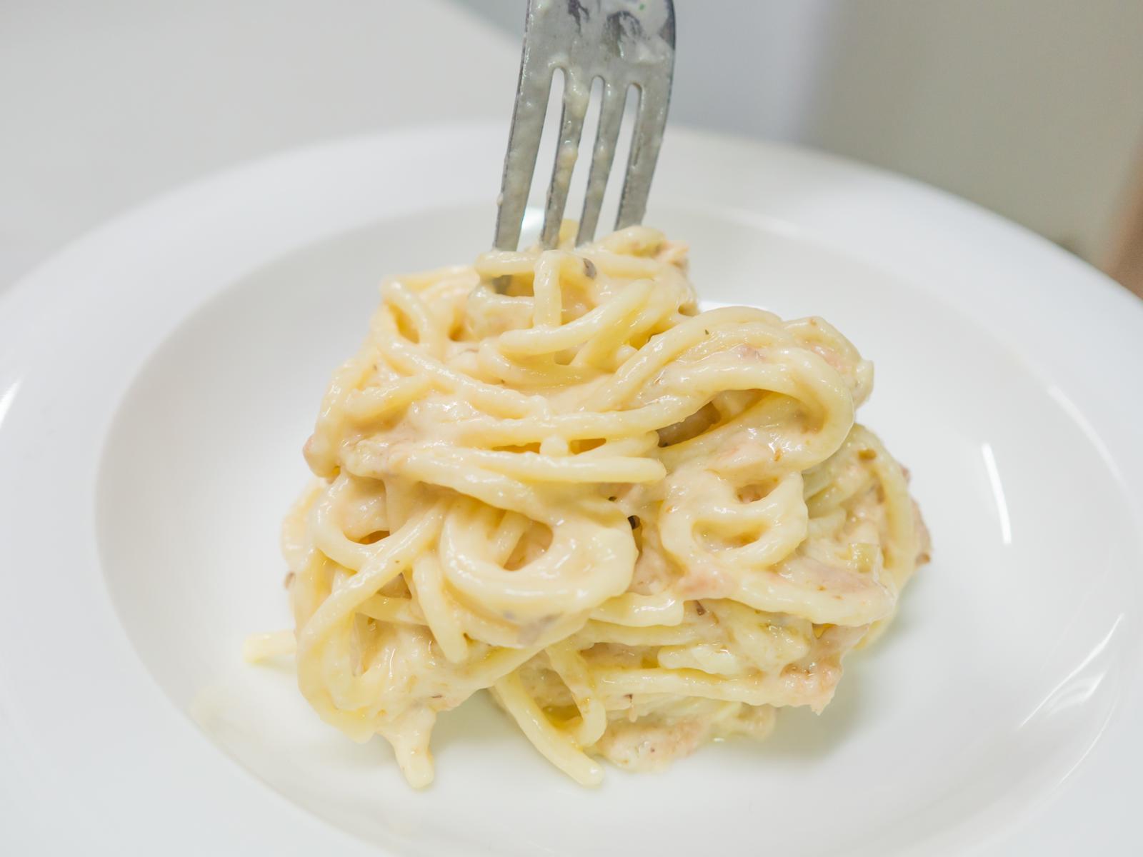 Pasta panna e tonno