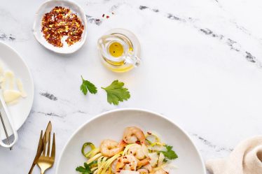 Pasta zucchine e salmone