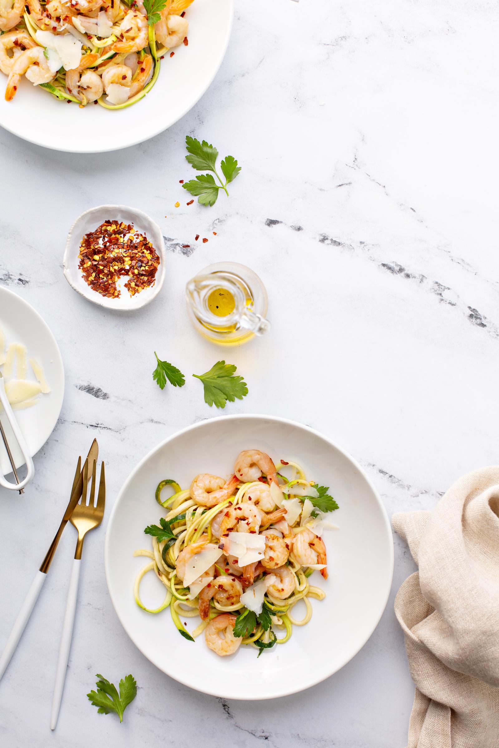 Pasta zucchine e salmone