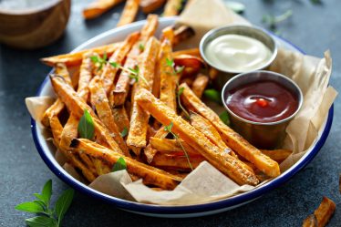 Patate dolci fritte