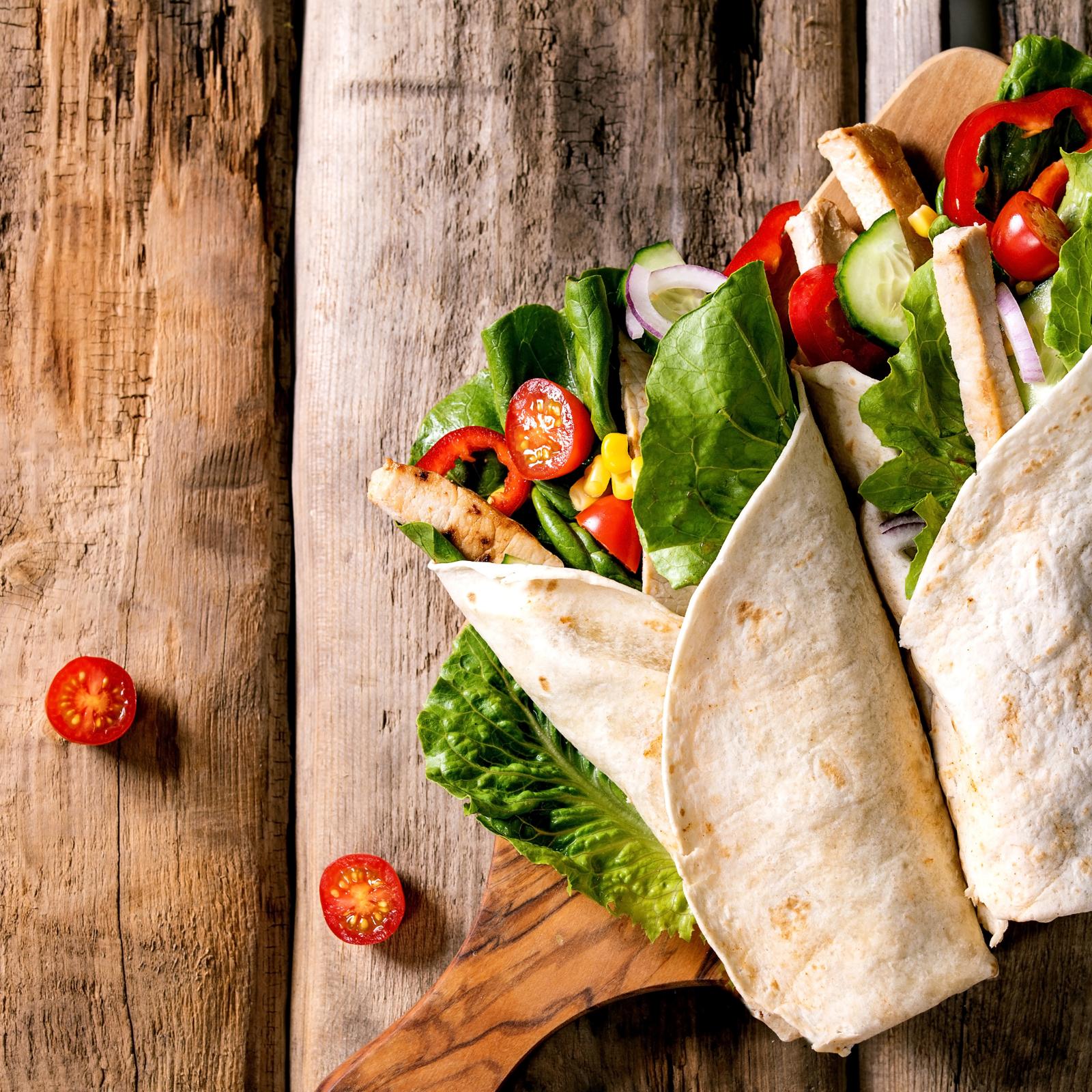 Piadina senza strutto