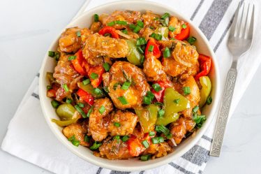 Pollo in agrodolce