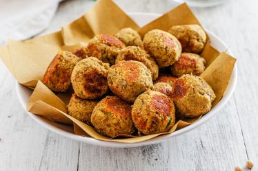 Polpette di lenticchie al forno