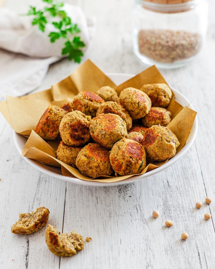 Polpette di lenticchie al forno