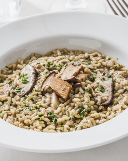 Risotto agli spinaci